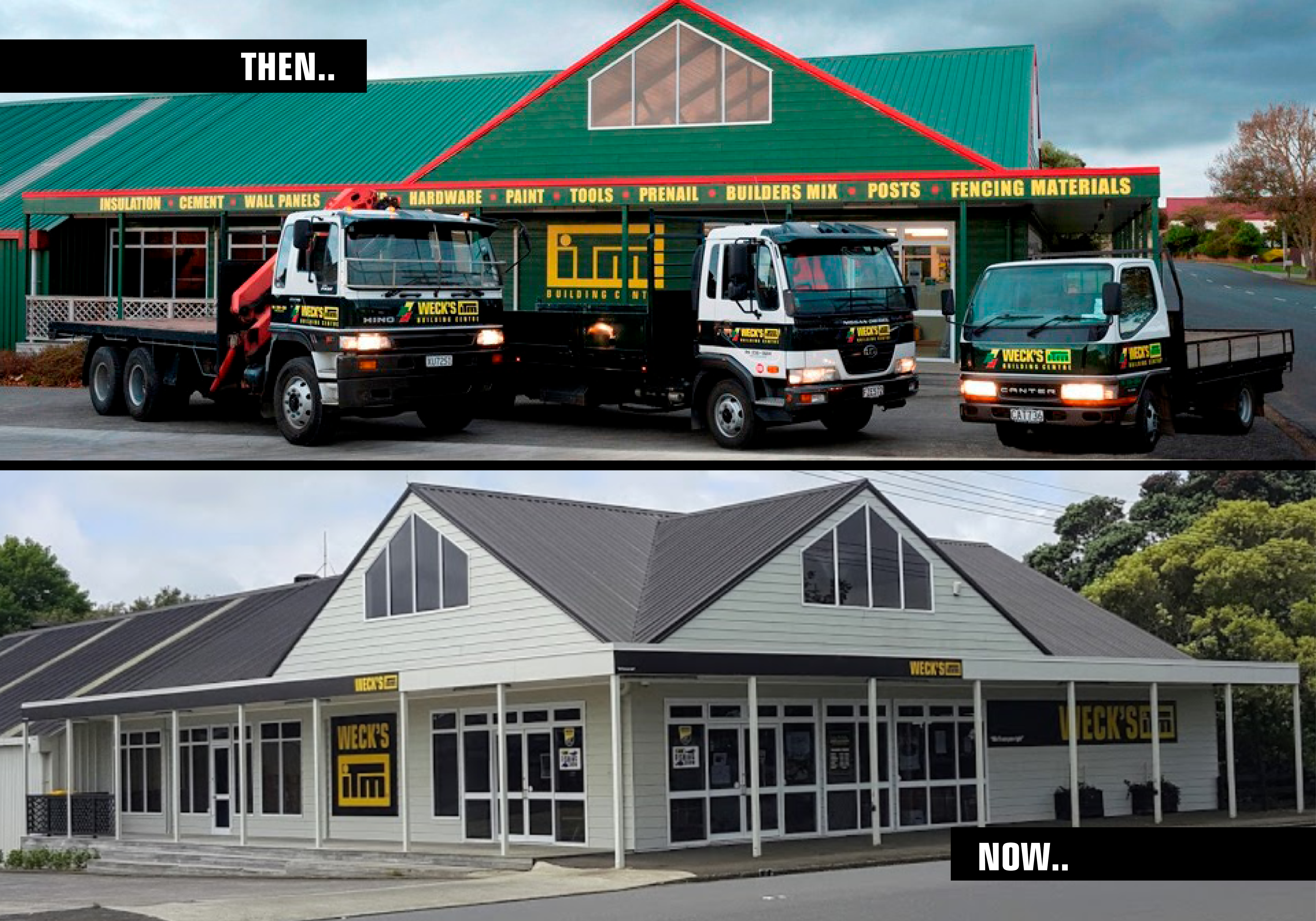 Weck's ITM Patumahoe Then and Now